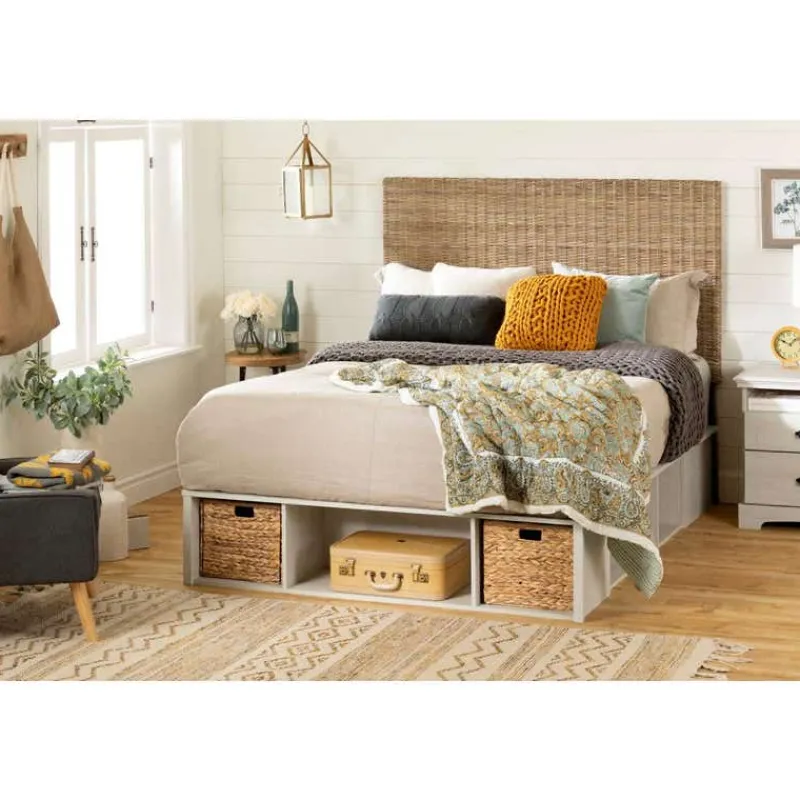 Meubles South Shore Rattan Headboard (54") - South Shore