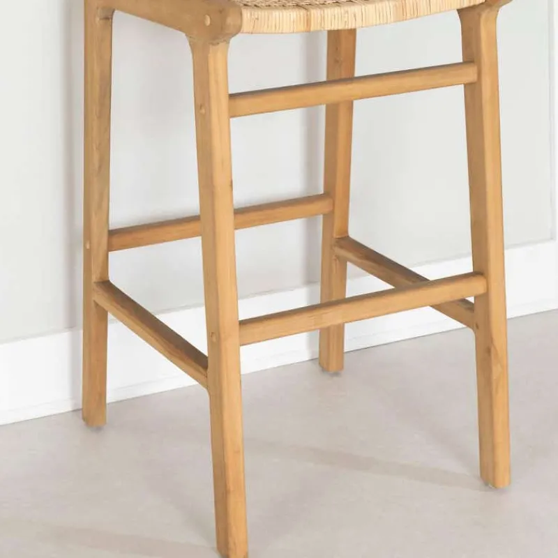 Meubles South Shore Rattan Stool - South Shore