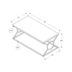 Monarch Rectangular Coffee Table -