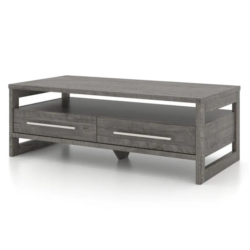 MEQ Rectangular Coffee Table with Storage