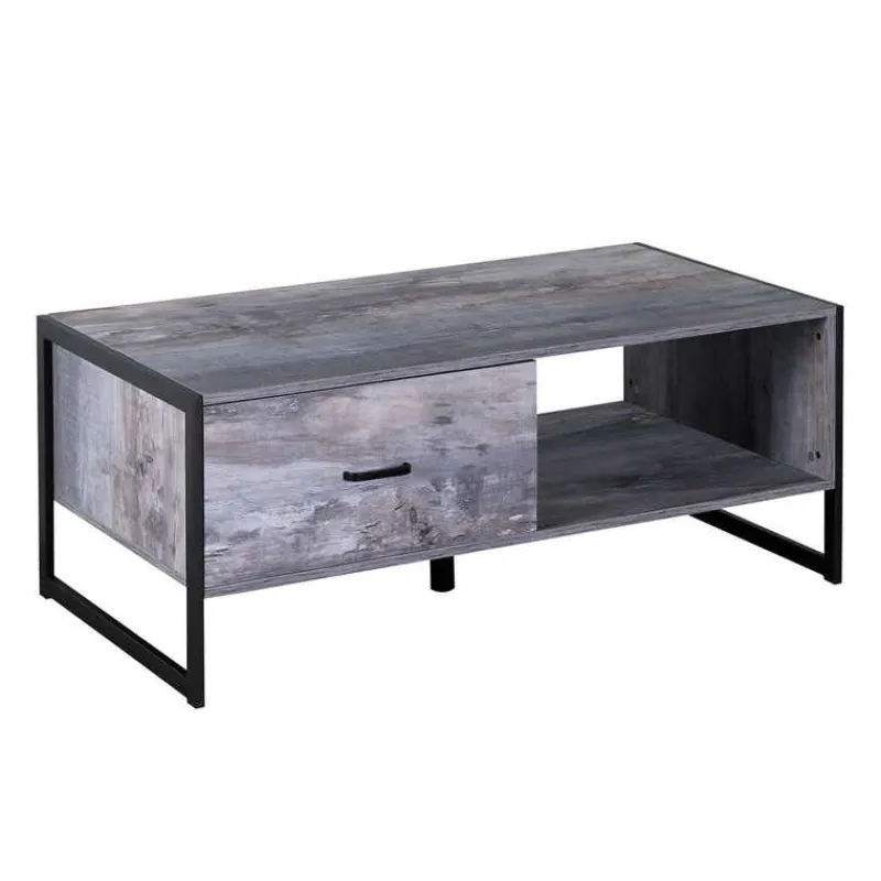 Rectangular Coffee Table with Storage