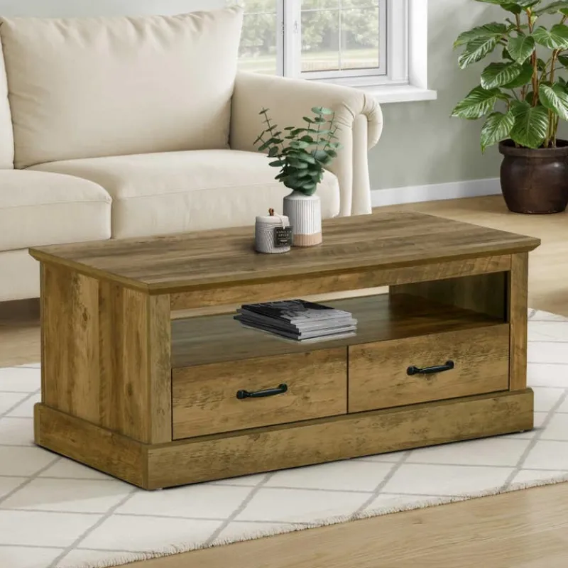 Monarch Rectangular Coffee Table with Storage 42" -