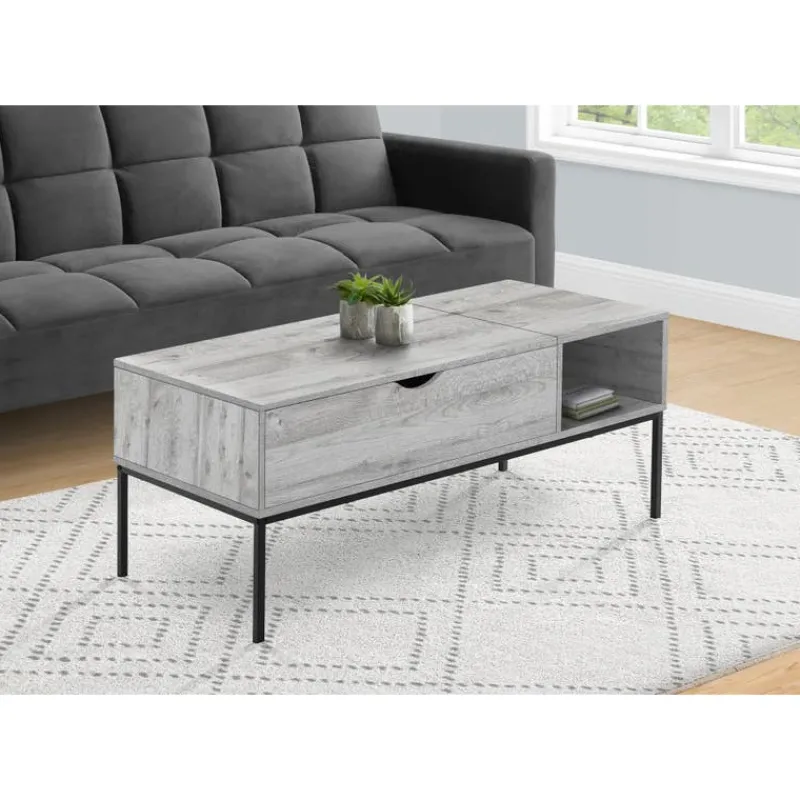 Monarch Rectangular Coffee Table with Storage -