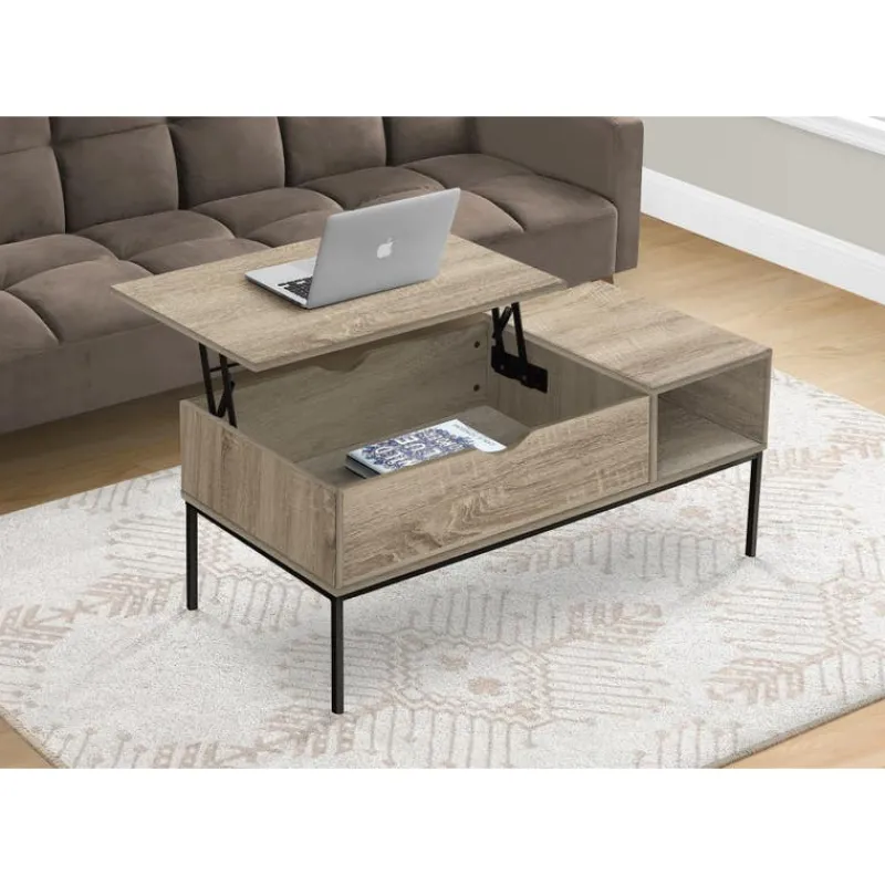 Monarch Rectangular Coffee Table with Storage -