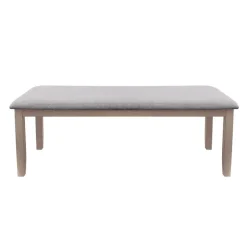 Rectangular Dining Table with Storage Compartments, 4 Chairs and 1 Bench -