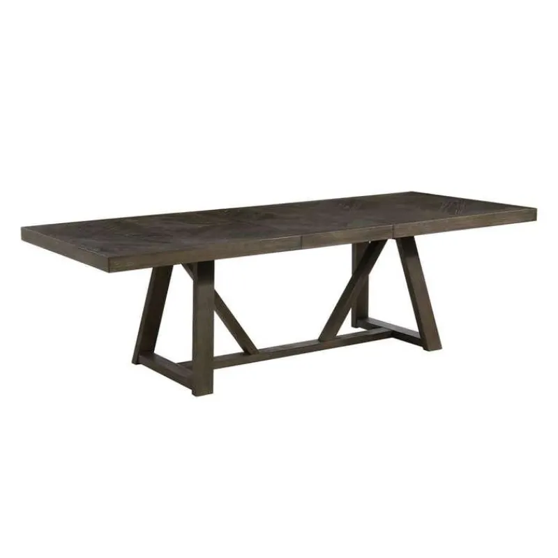 Rectangular Extendable Dining Table 79" to 101"