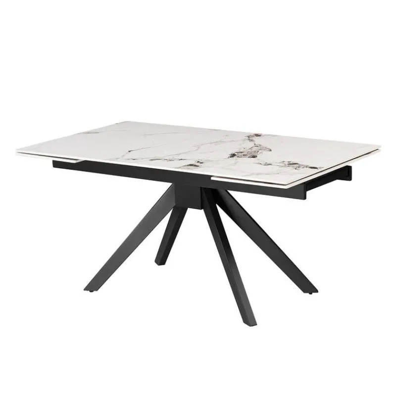 Rectangular Extendable Sintered Stone Dining Table 63" to 95"