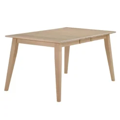 Arboit Poitras Rectangular Extendable Solid Wood Dining Table 48" to 60" -