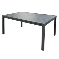Rectangular Metal Outdoor Dining Table