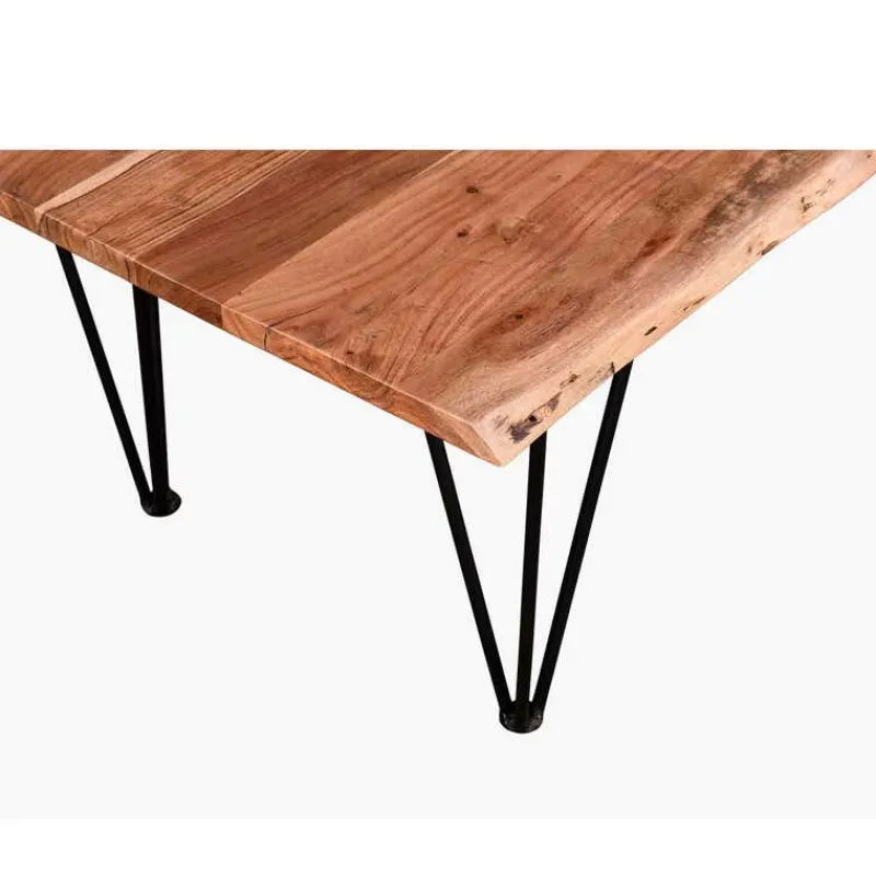 Rectangular Solid Wood Coffee Table