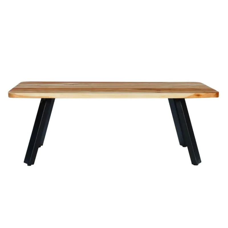 Rectangular Solid Wood Coffee Table