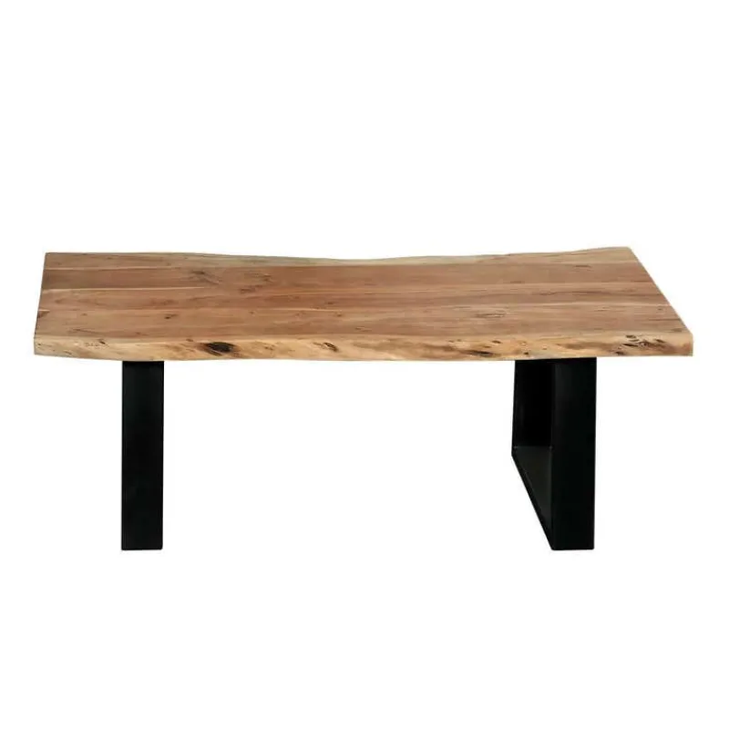 Rectangular Solid Wood Coffee Table