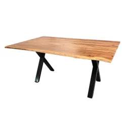 Rectangular Solid Wood Dining Table - 67"