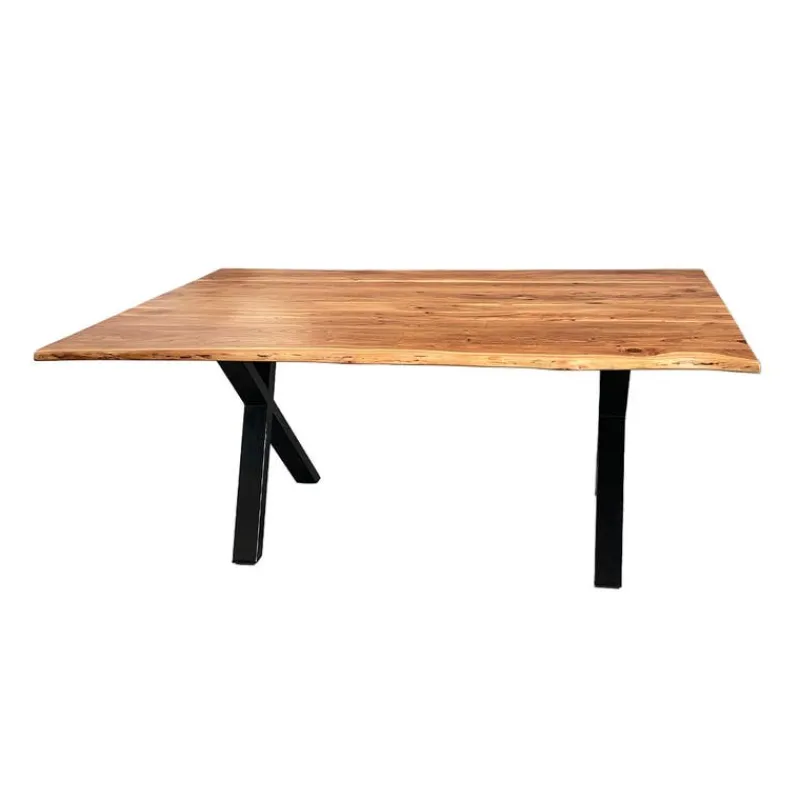 Rectangular Solid Wood Dining Table - 67"