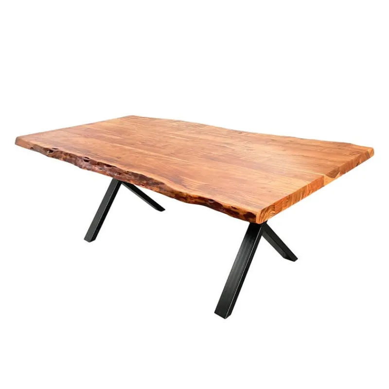 Rectangular Solid Wood Dining Table - 84"