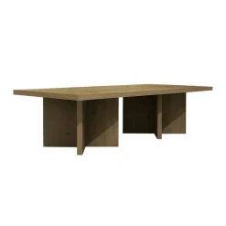 MEQ Rectangular X-Shaped Coffee Table
