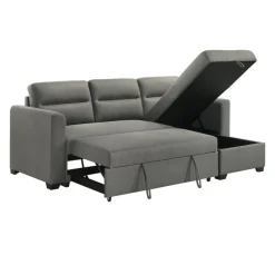 Reversible Sectional Bed with Storage -