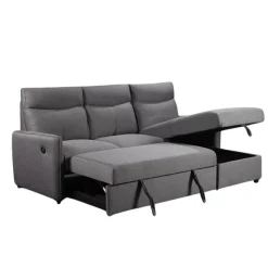Reversible Sectional Bed with USB Ports