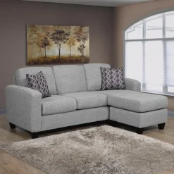 Sofa By Fancy Reversible Sectional with Chaise - Grey