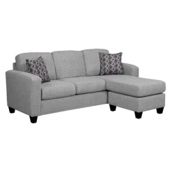Sofa By Fancy Reversible Sectional with Chaise - Grey