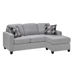 Sofa By Fancy Reversible Sleeper Sofa with Chaise - Grey