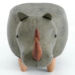 Rhinoceros-Shaped Kids Pouf – 28