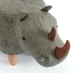 Rhinoceros-Shaped Kids Pouf – 28