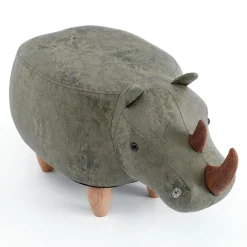 Rhinoceros-Shaped Kids Pouf – 28
