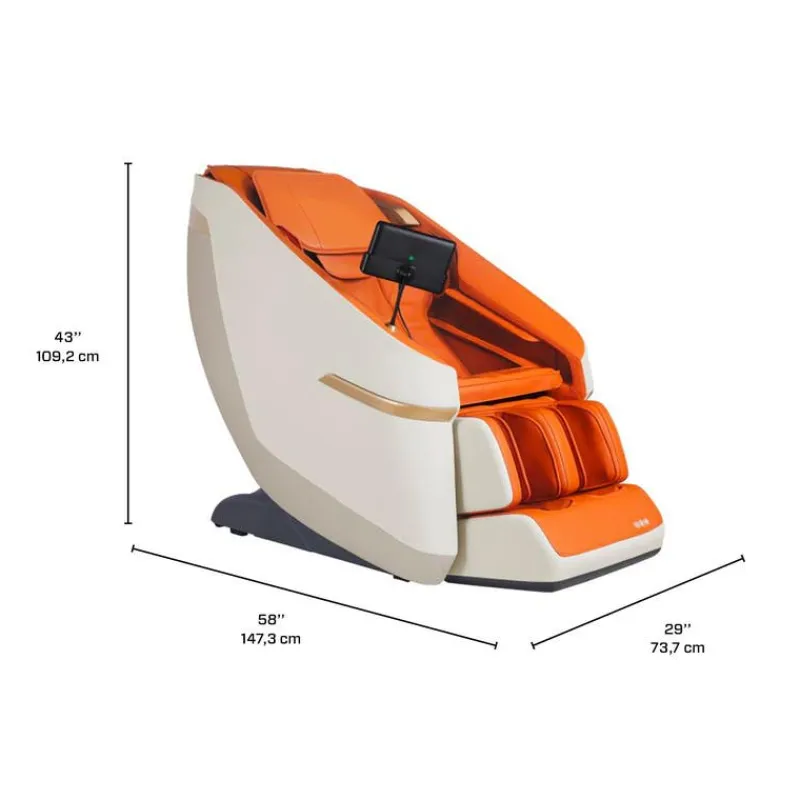 Rocking Massage Chair with Touchscreen - 2D