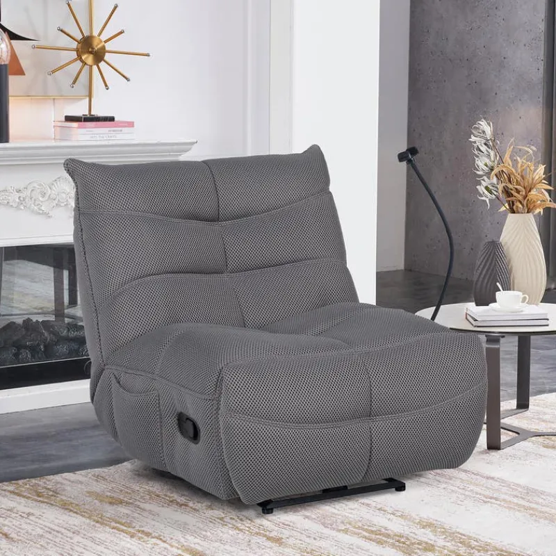 Rocking Recliner with Phone Holder -