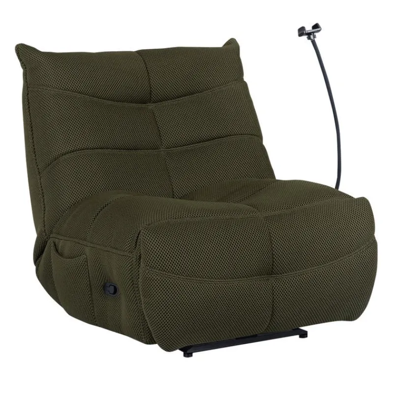 Rocking Recliner with Phone Holder -