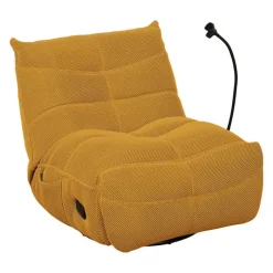 Rocking Recliner with Phone Holder - en Yellow