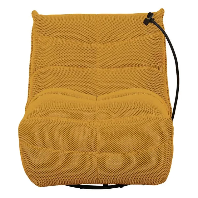 Rocking Recliner with Phone Holder - en Yellow