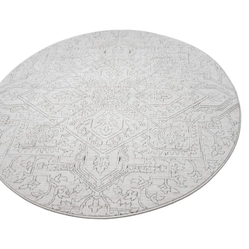 Round Indoor Rug - 5x5