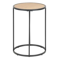 Round lamp table