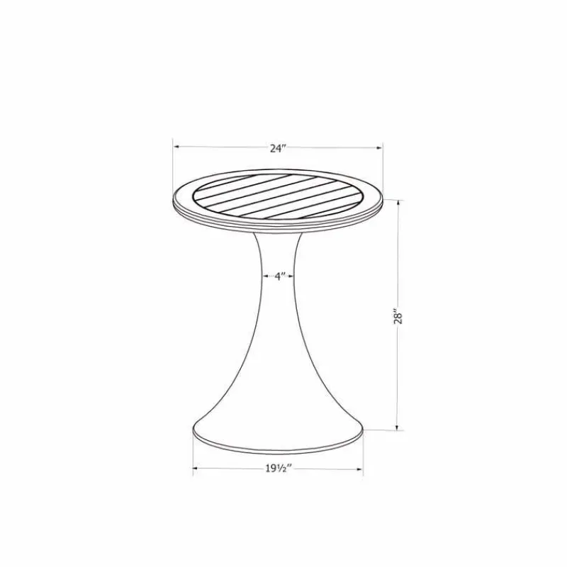 Meubles South Shore Round Outdoor Table