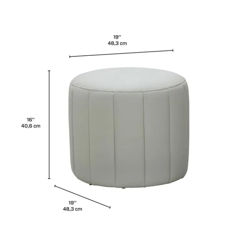 Round Pouf -