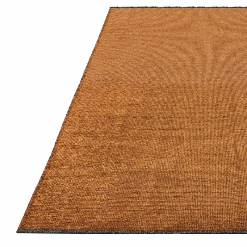 Rust Interior Area Rug - 6 x 9 ft