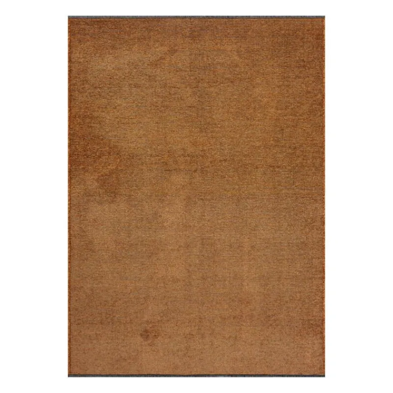Rust Interior Area Rug - 6 x 9 ft