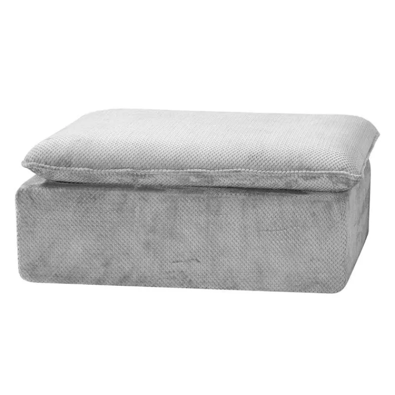 Sealy Rolled and Compressed Foam Ottoman