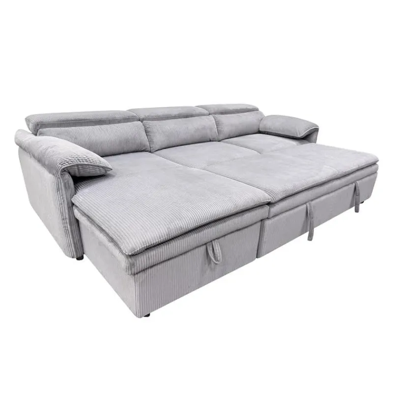 Sectional Bed and a Left-Side Chaise with Storage -
