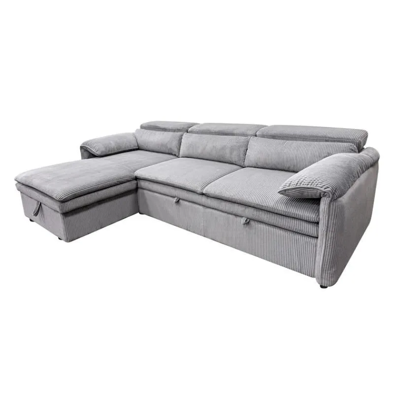 Sectional Bed and a Left-Side Chaise with Storage -