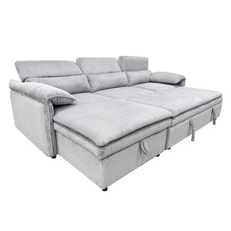 Sectional Bed and a Left-Side Chaise with Storage -