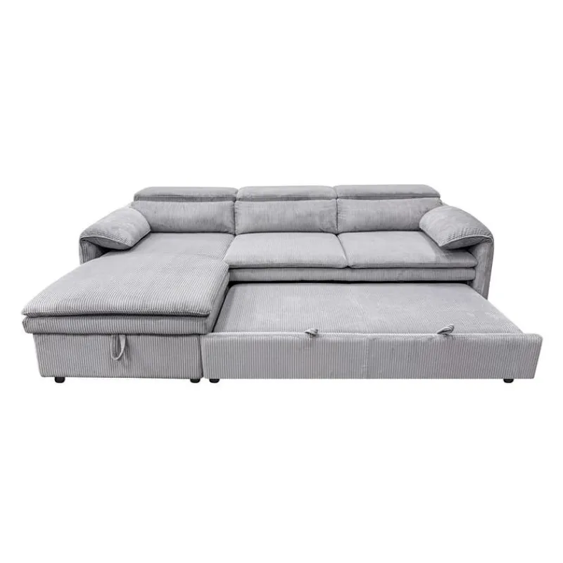 Sectional Bed and a Left-Side Chaise with Storage -