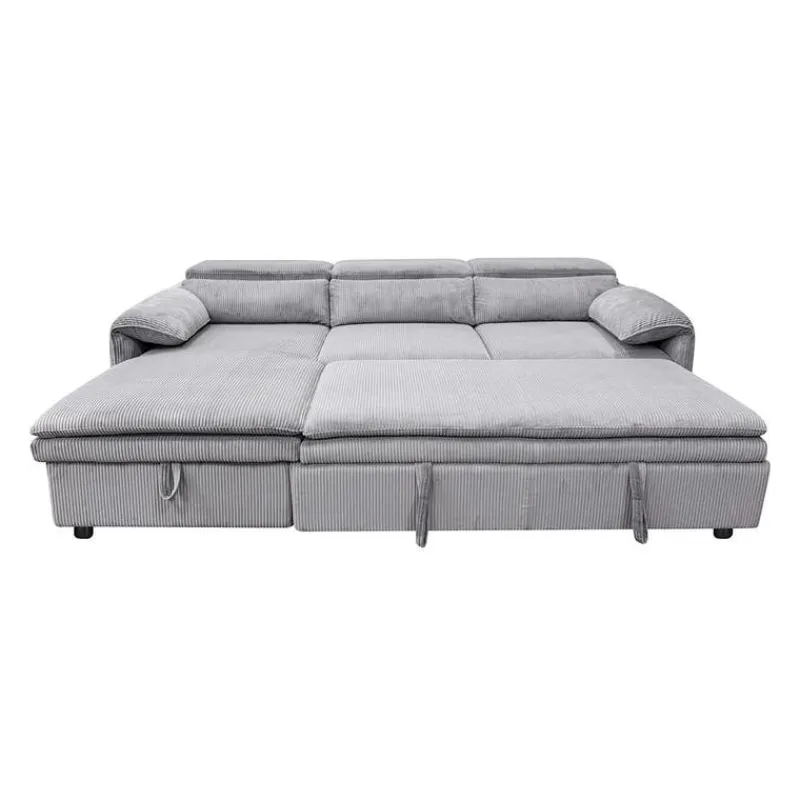Sectional Bed and a Left-Side Chaise with Storage -