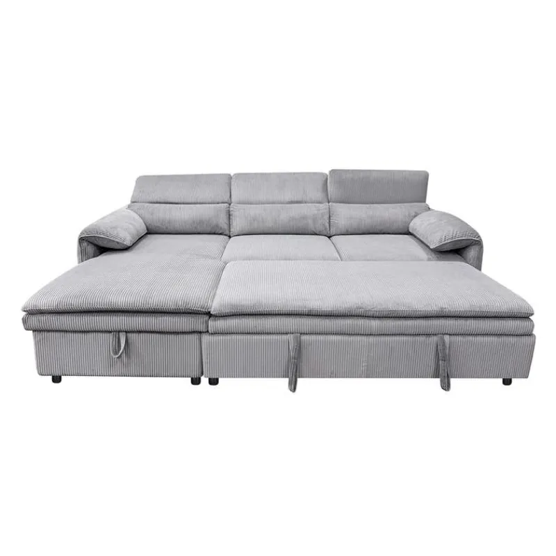 Sectional Bed and a Left-Side Chaise with Storage -