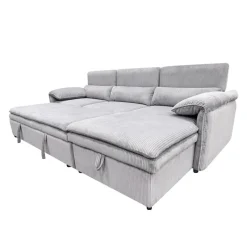 Sectional Bed and a Right-Side Chaise with Storage -