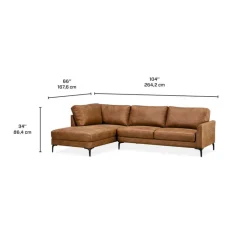 Sectional Sofa with Left-Facing Chaise
