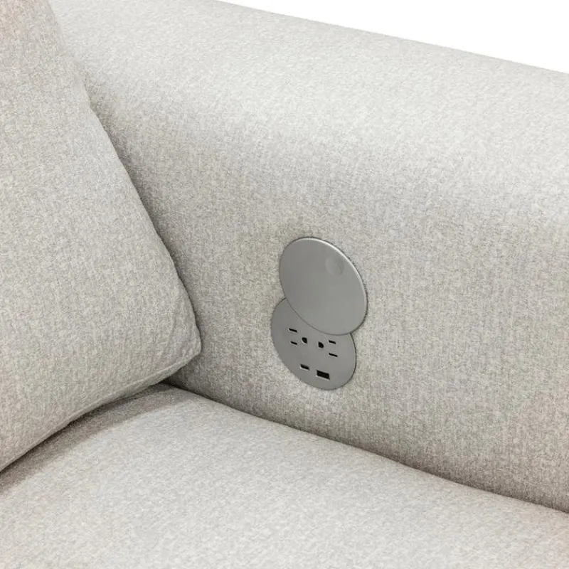 Sectional with Chaise and Built-In Audio Sound System