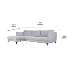 Sectional with Left-Side Chaise